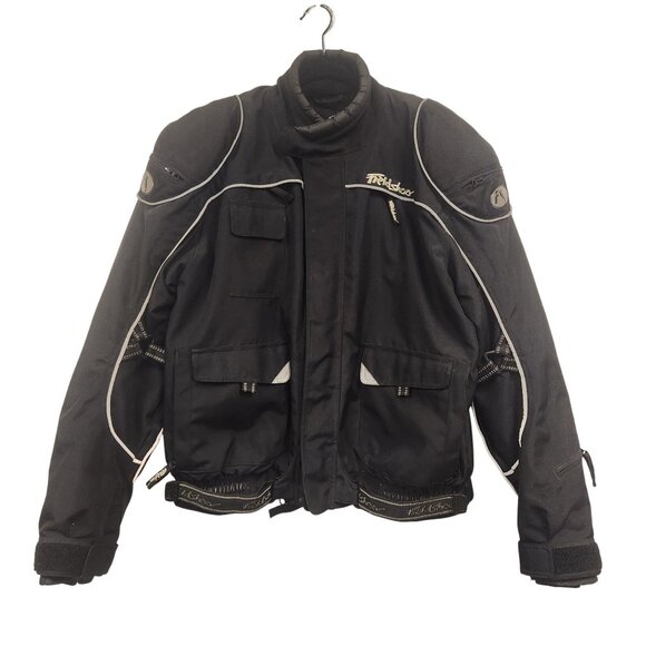 Fieldsheer Black Motorcycle Jacket Riding Motorcycle Safety